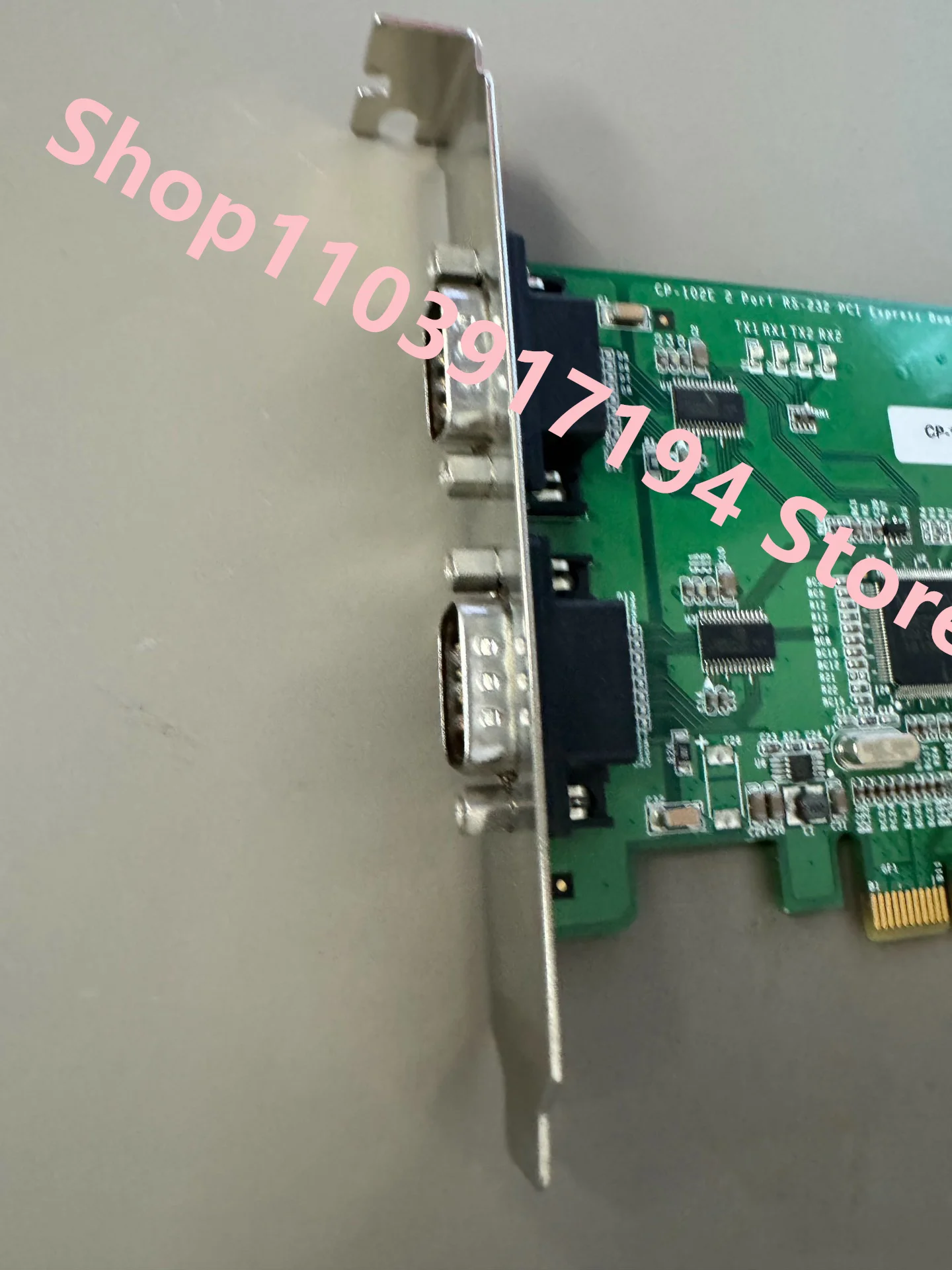 CP-102E Ranura PCIE de 2 puertos Tarjeta multiserie RS232 Tarjeta de 2 puertos - imagen 4