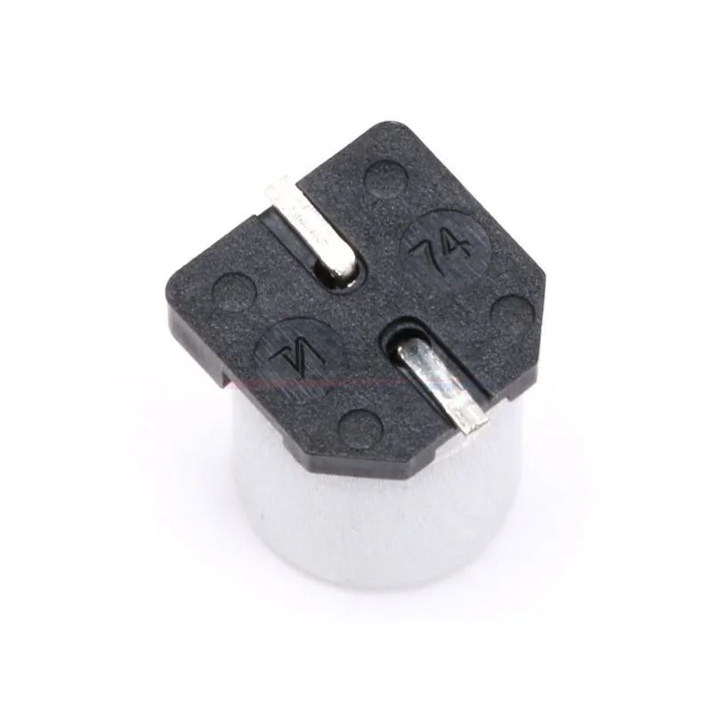 100 Uds 16V220uF 16V 220uF 220 6,3*7,7 MM SMD condensador electrolítico de aluminio SMT montaje en superficie - imagen 3