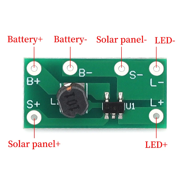 Placa de circuito de luz enterrada solar, control de luz constante de 1,2 V, perno de carretera de doble cara, controlador de luz de perno de carretera solar PCBA - imagen 3