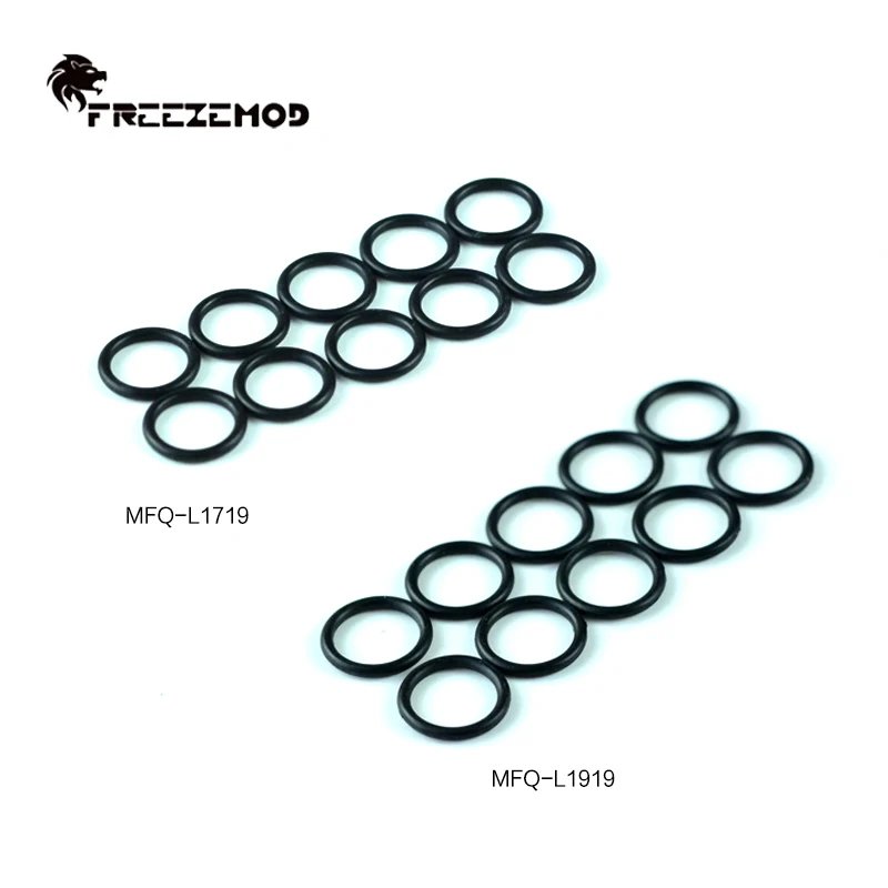 Anillo de sellado incorporado con refrigeración por agua para instalación de tuberías duras OD14mm, anillo de goma de repuesto 10 unids/pack, MFQ-L1719 - imagen 3