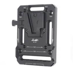Placa batería divisor alimentación DSLR y videocámaras