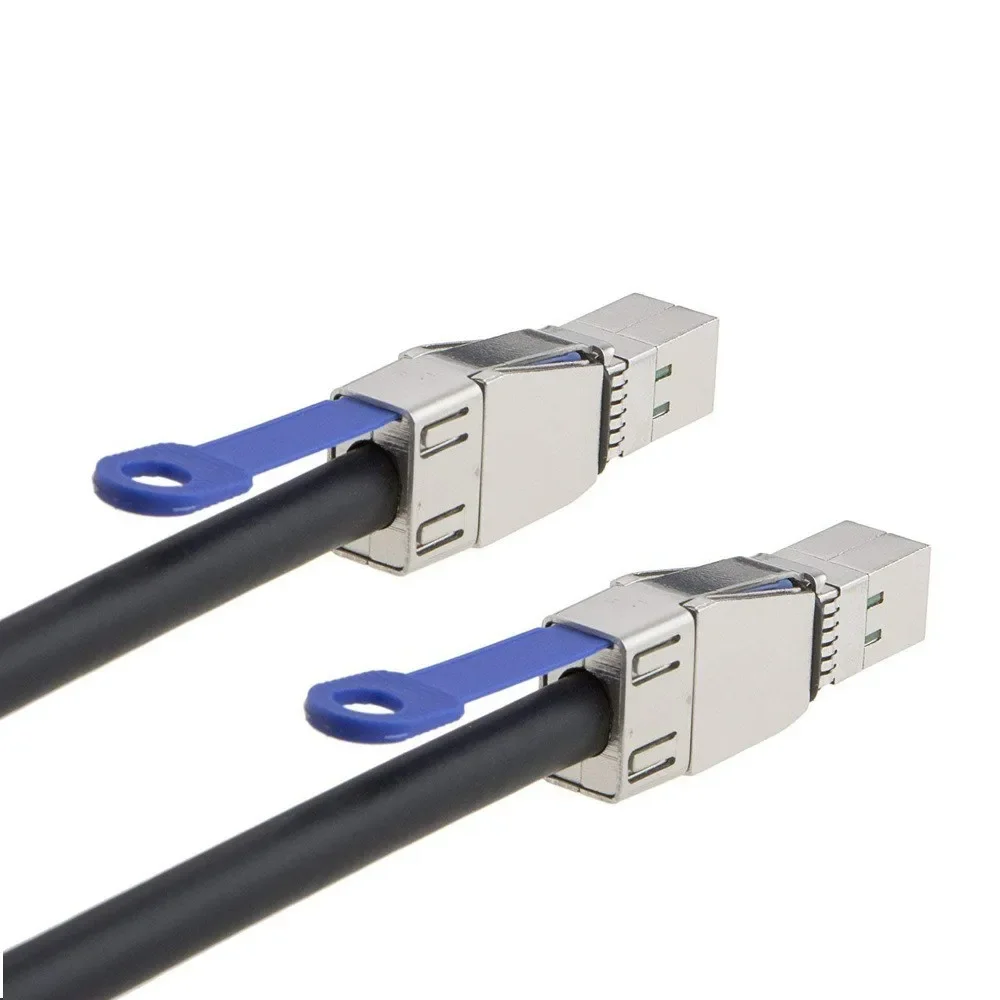 Cable externo HD Mini SAS 3,0 SFF 8644 a Mini SAS SFF 8644 HD de 36 pines Cable de disco duro externo de servidor de 12Gbps - imagen 2