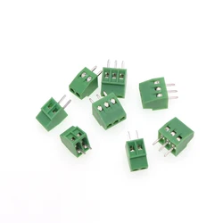 KF128 Bloque Terminales PCB 3 Pines Verde 2,54mm