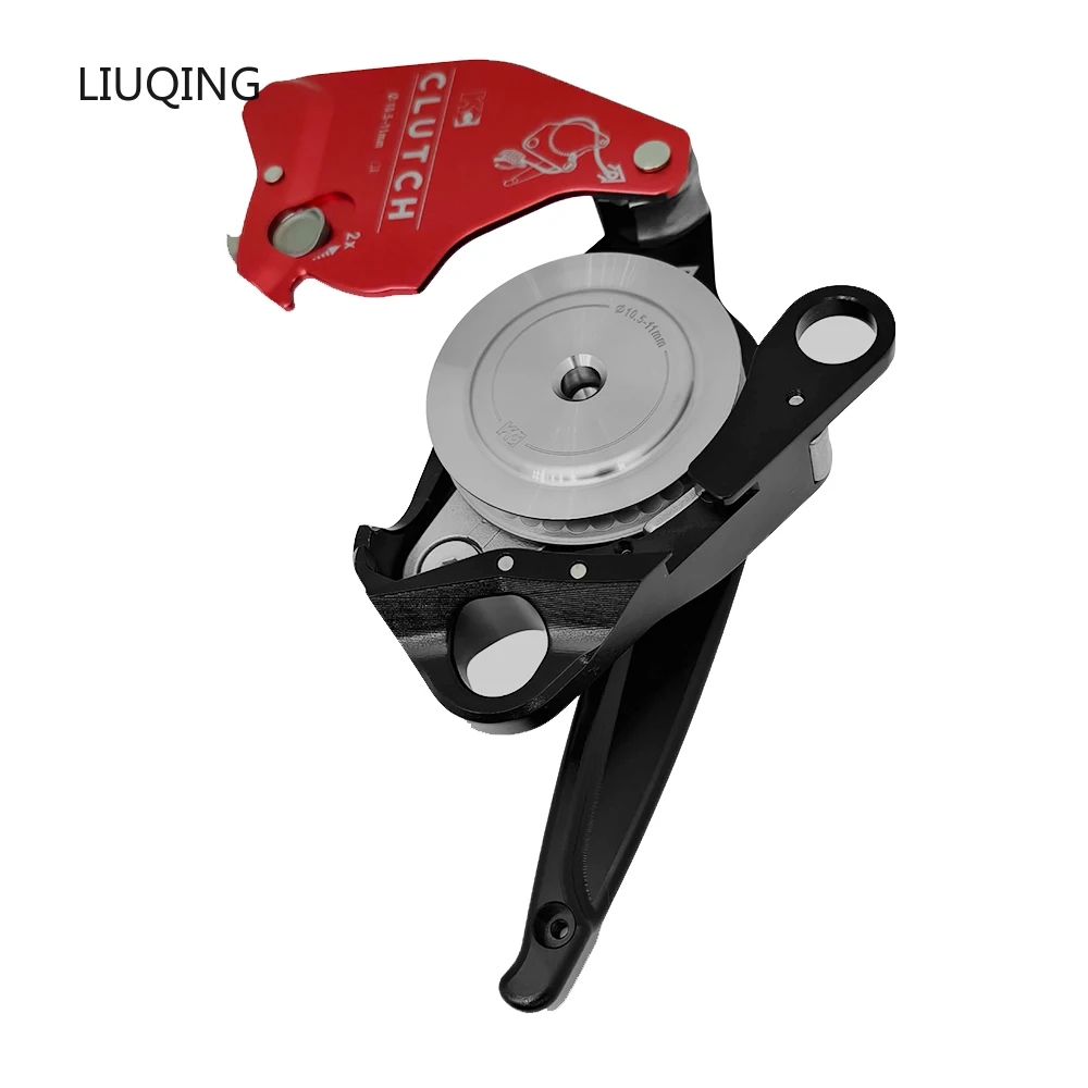 Dispositivo de descenso de embrague para CMC KC, para trabajo aéreo, rescate de cuerda, descenso de protección de polea de frenado unidireccional - imagen 5