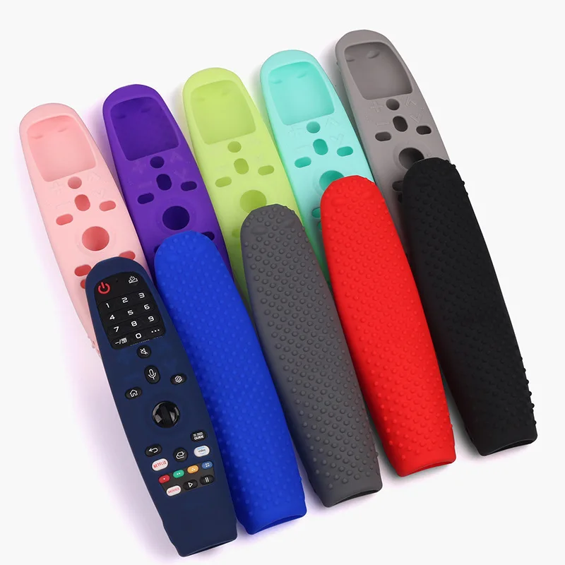 1 Uds funda protectora de silicona para LG AN-MR600 MR650 MR18BA MR19BA MR20GA AKB75855501 cubierta de Control remoto consola de TV OLED inteligente - imagen 2