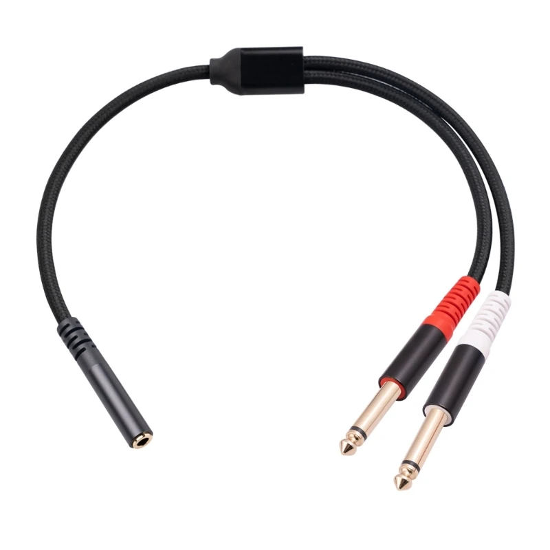 Cable divisor 3,5mm a doble 6,35mm para que teléfono móvil conecte Dropship - imagen 2