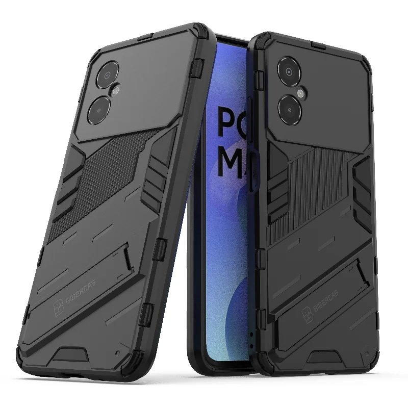 Funda para Xiaomi Poco M4 5G, cubierta protectora a prueba de golpes, parachoques trasero, 5G - imagen 4