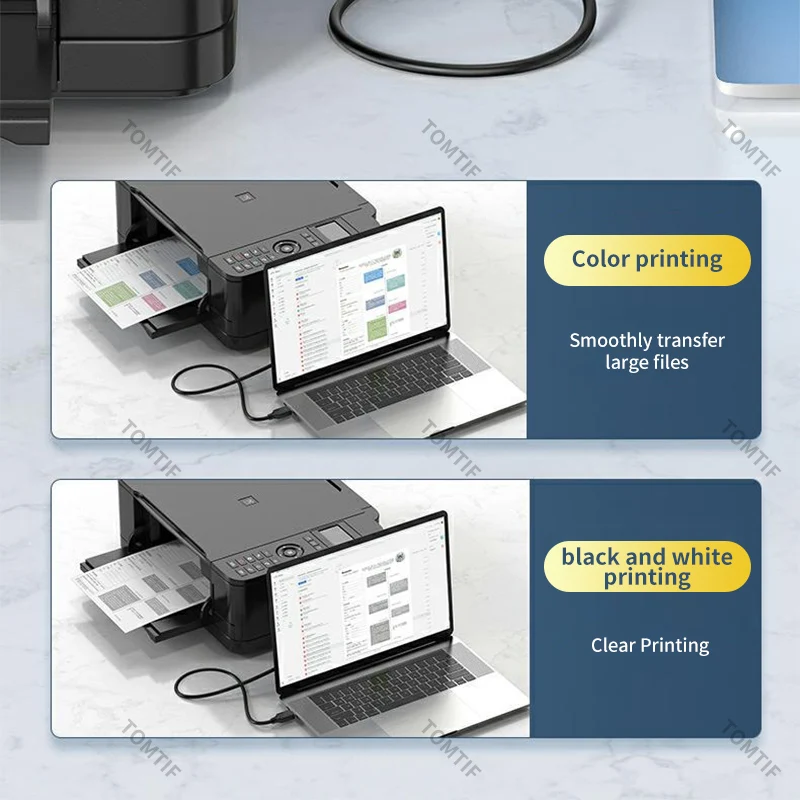 Cable de impresora USB 3,0 USB 3,0 A a B Cable de extensión USB3.0 Cable de impresora para PC Epson ZJiang Cable de impresora de escáner de etiquetas - imagen 5