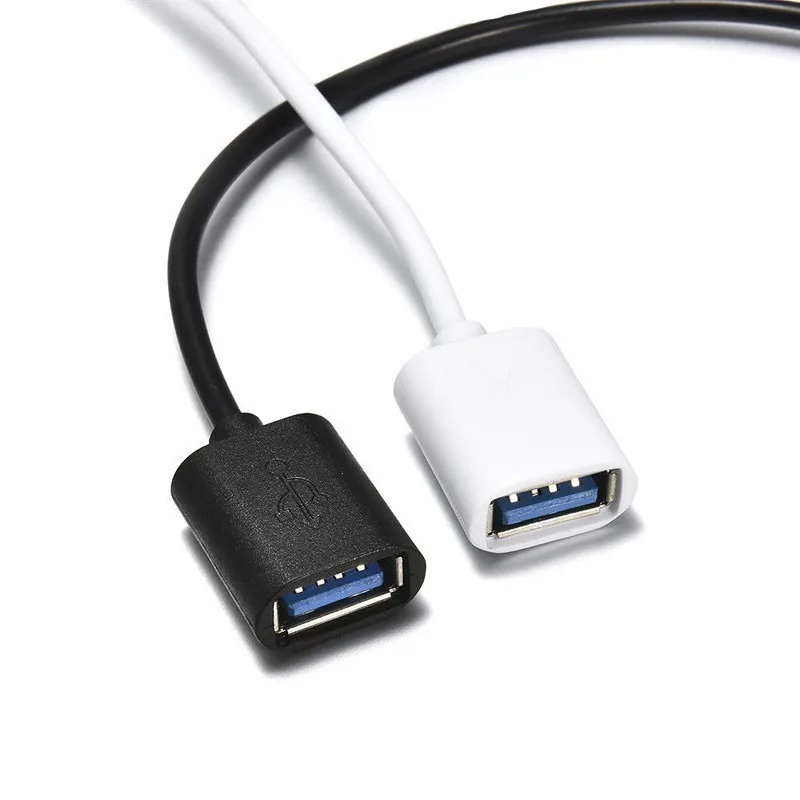 Convertidor tipo C USB 3,1 macho a USB hembra Cable USB-C Android OTG adaptador tipo c teléfono móvil OTG datos Lin