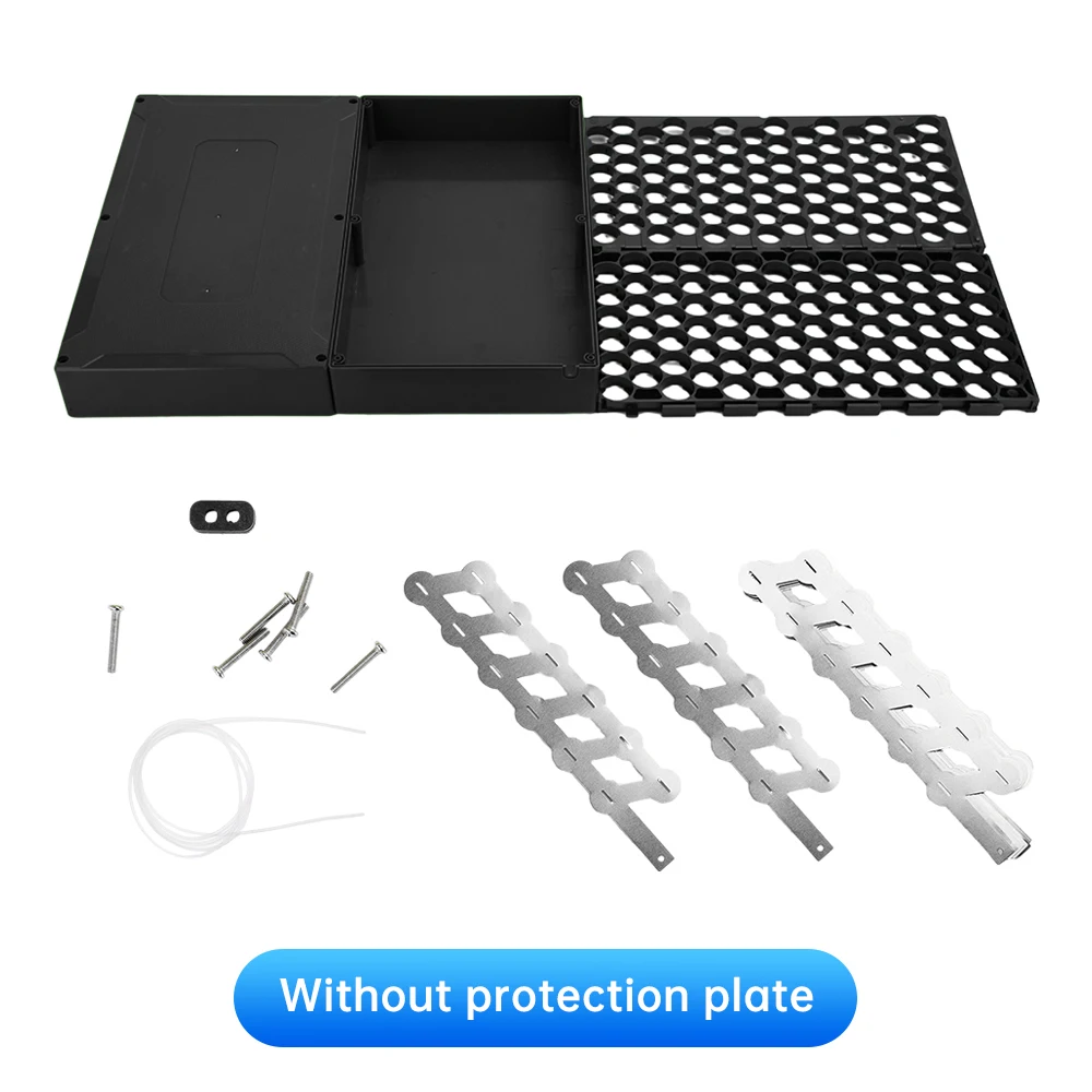 Caja de batería de litio para bicicleta eléctrica 13S 48V, soporte 13S6P 18650 con soldadura de níquel 30A BMS para uso en batería de patinete eléctrico o bicicleta eléctrica - imagen 3