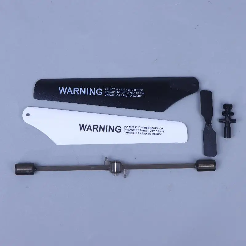 1 Juego de piezas de repuesto RC para ventilador de hoja de viento SYMA S39, accesorios de hoja principal, hebilla de conexión, hoja trasera Flybar, modelo de juguete de helicóptero R/C - imagen 4