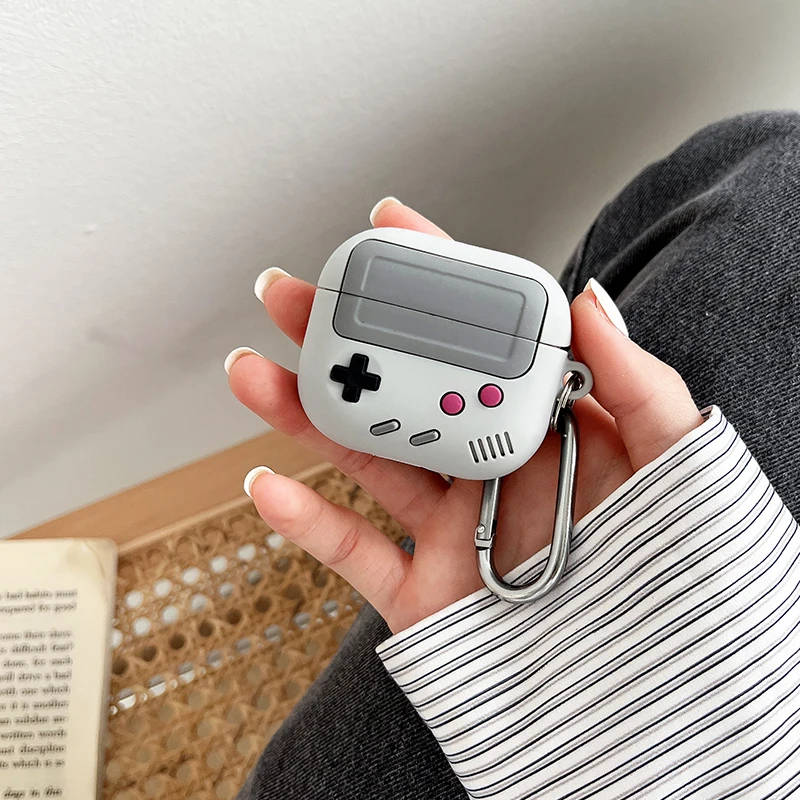 Nueva funda para Airpods Pro 2 3D Gamepad Gameboy accesorios para auriculares funda protectora suave para Airpods 1/2/3 - imagen 4