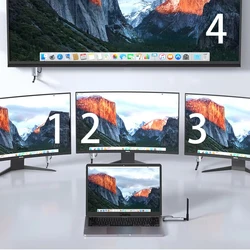 Receptor y transmisor inalámbrico de Audio y vídeo, extensor HDMI, adaptador de pantalla de 1 a 4 para cámara, TV Box, portátil, PC a proyector de TV