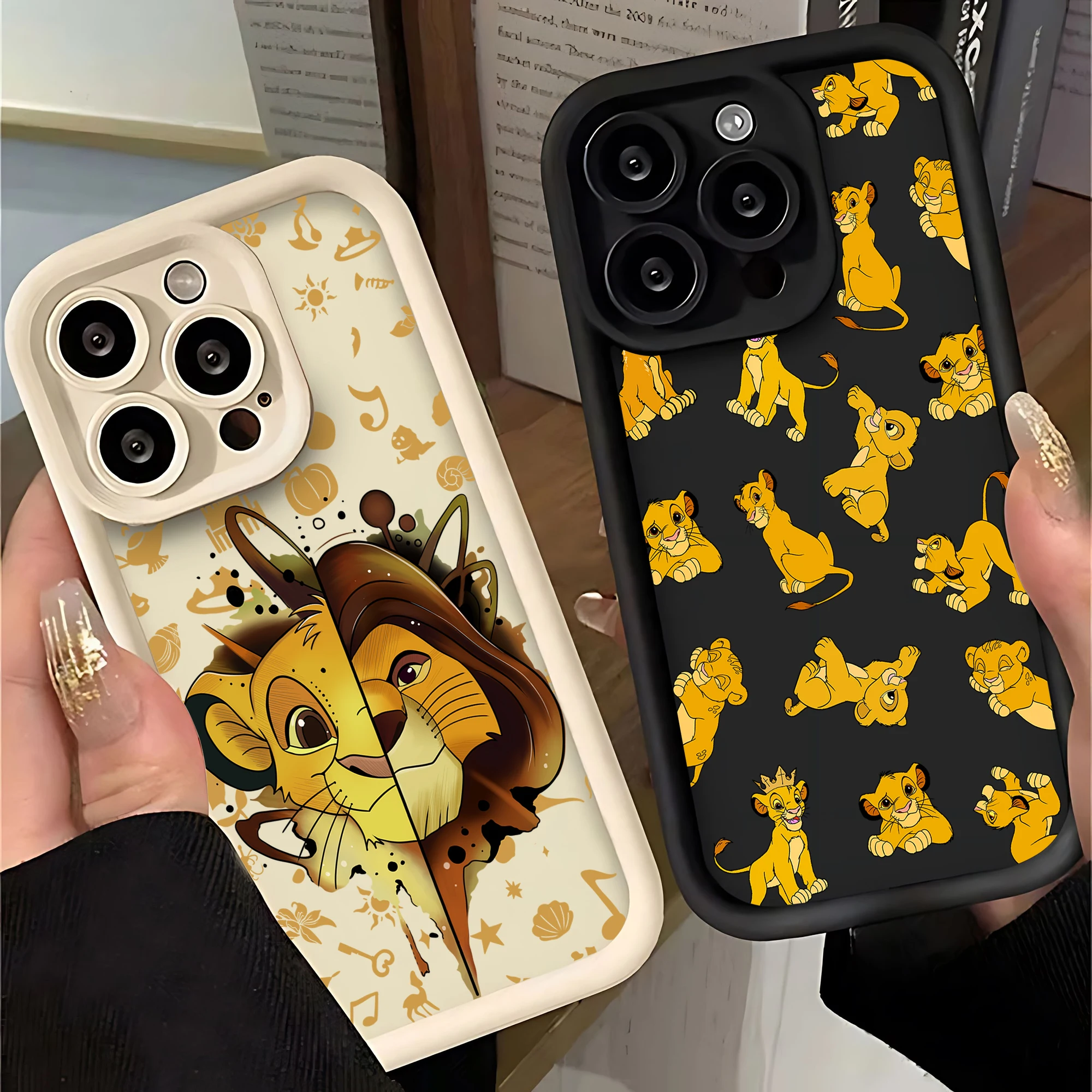 Funda de teléfono The Lion King Disneys Hot Simba para OPPO Realme 12 8 8i 7i 11 C11 C12 C15 C20 C21Y C31 C33 C35 C53 C55 4G 5G