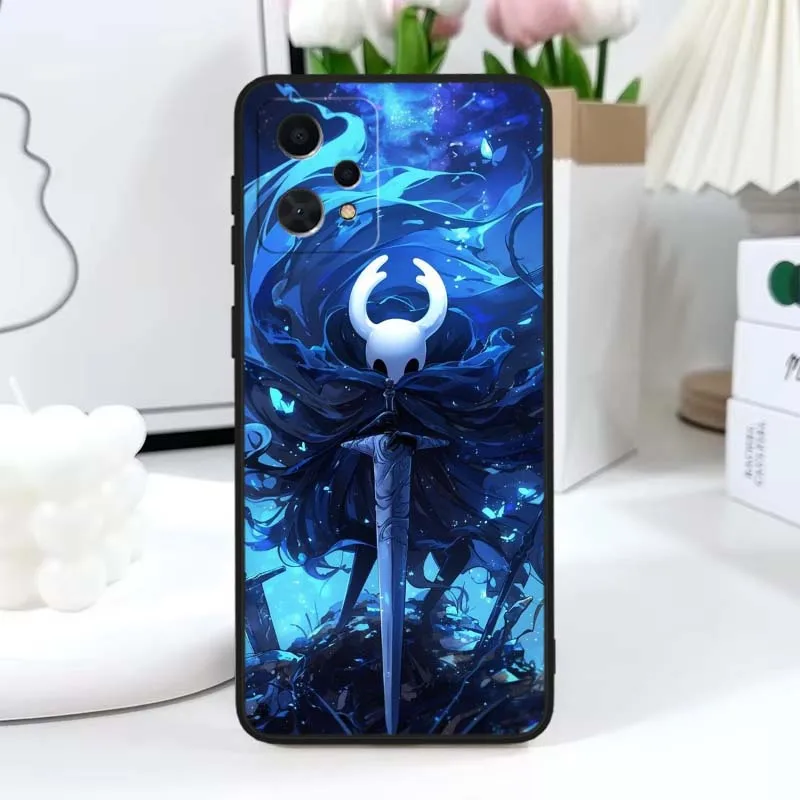 Funda de Caballero hueco de Anime para OPPO Realme X7 GT2 GT C67 C55 C53 9 8 12 11 10 Neo Master Plus Pro funda de teléfono negra - imagen 3