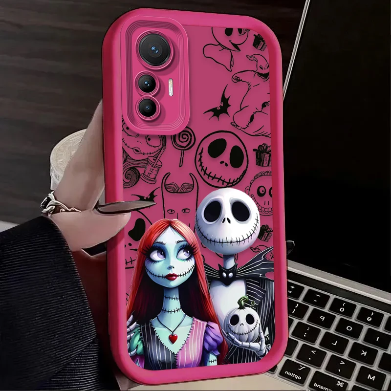 Funda para Xiaomi Poco M5S F6 F5 X7 X6 X5 X3 NFC F3 M6 Pro Mi 14 13 12 11 Lite 5G 13T 12T 11T 14T Pro pesadilla antes de Navidad - imagen 5