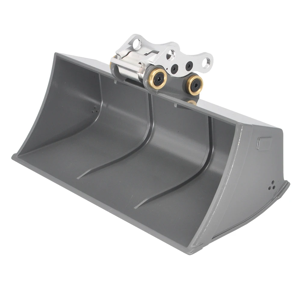 Vala de metal DoubleE EC160E que elimina el cubo grande S020-001 para el cucharón de excavadora 1/14 RC E010 E111 - imagen 4