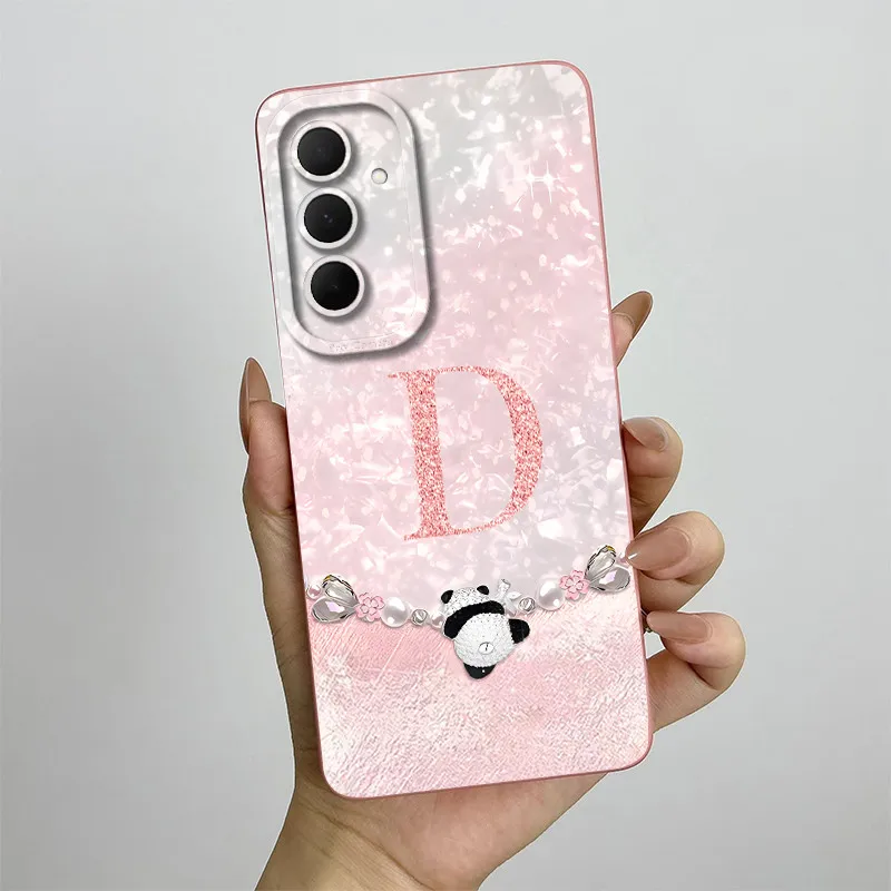Para Samsung Galaxy A36 funda Samsung A36 5G funda de teléfono moda corona letras paquete completo mate anticaída cubierta protectora suave - imagen 4