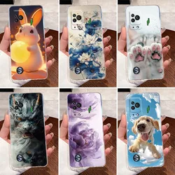 Fundas Silicona TPU Black Shark 5 Pro – Diseño Dragón Transparente