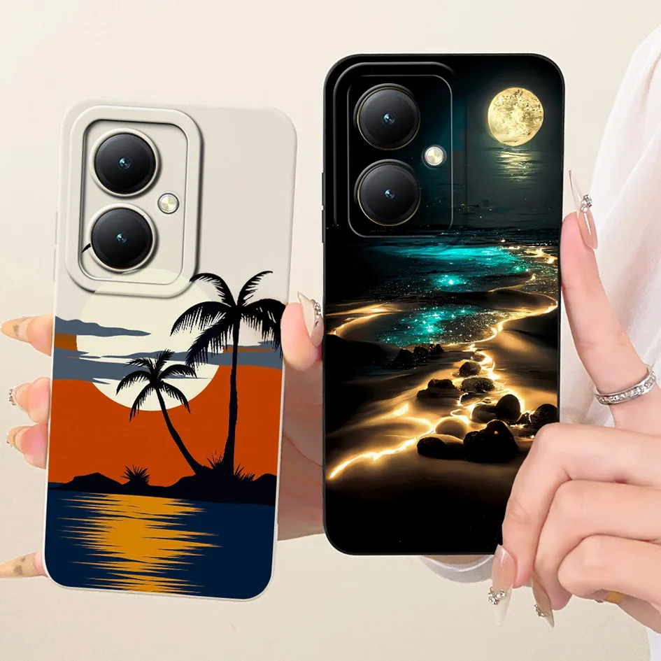 Para Xiaomi Redmi 13C 5G funda Redmi 13R funda Popular flor suave caramelo funda de teléfono de silicona para Xiaomi Poco M6 5G bolsas protectoras - imagen 4