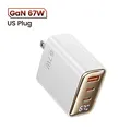 67W US Plug White