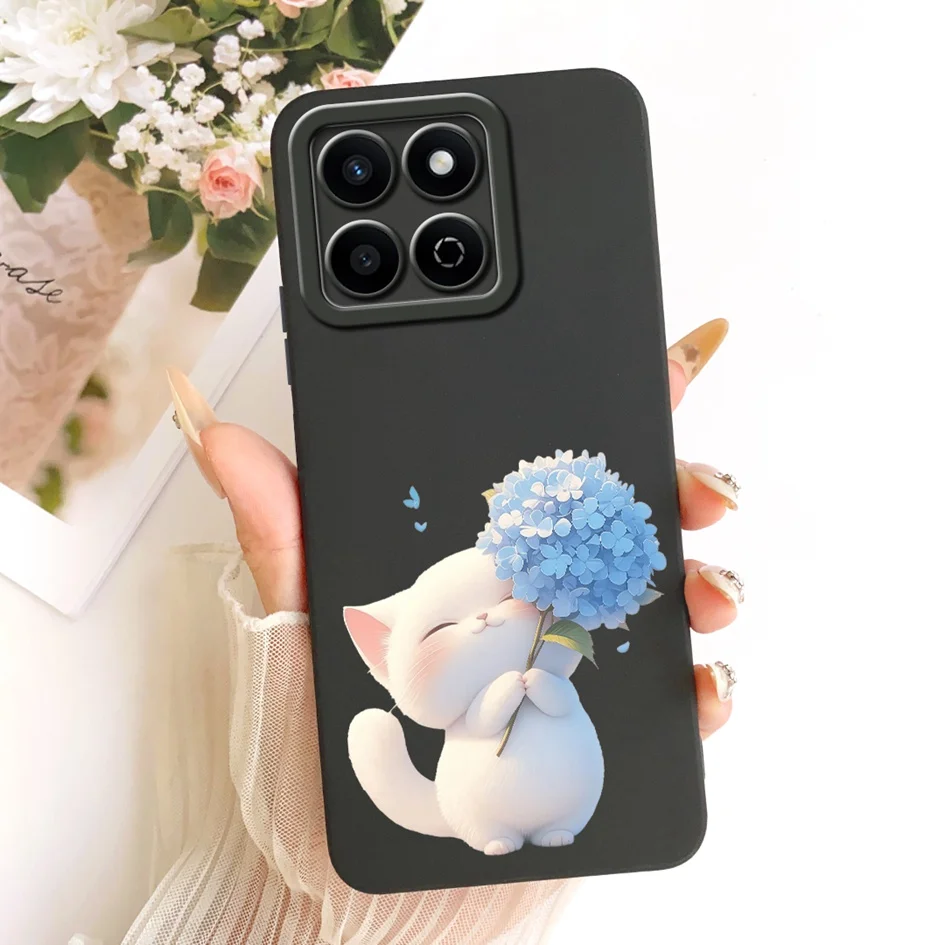 Funda para Honor X7c Funda trasera ALT-LX2 ALT-NX1 Popular Margarita flor Funda de silicona suave a prueba de golpes para Honor 200 Smart X 7C Shell - imagen 3