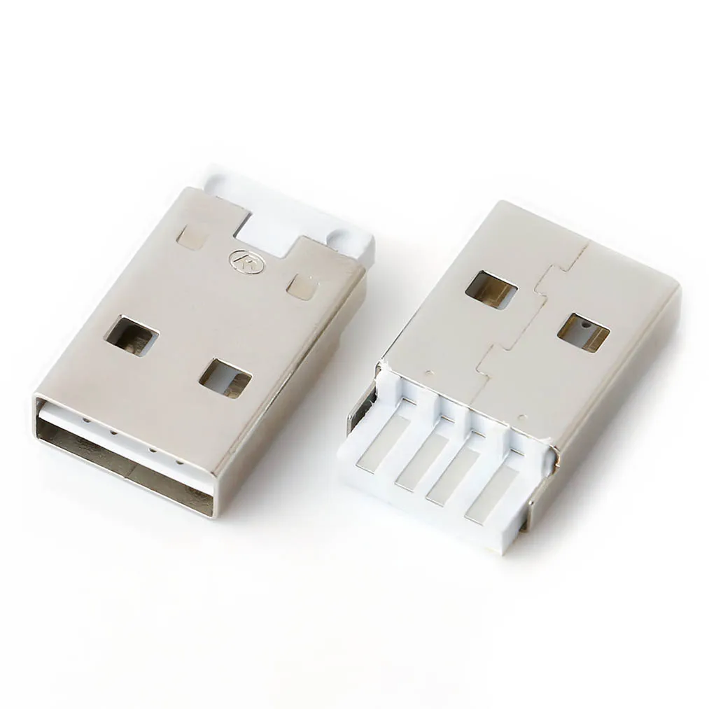Conectores macho/hembra USB 2,0 tipo C de 1 a 10 piezas, Conector de cola de gato, terminales eléctricos de soldadura, Cable de datos DIY, compatible con PCB - imagen 2