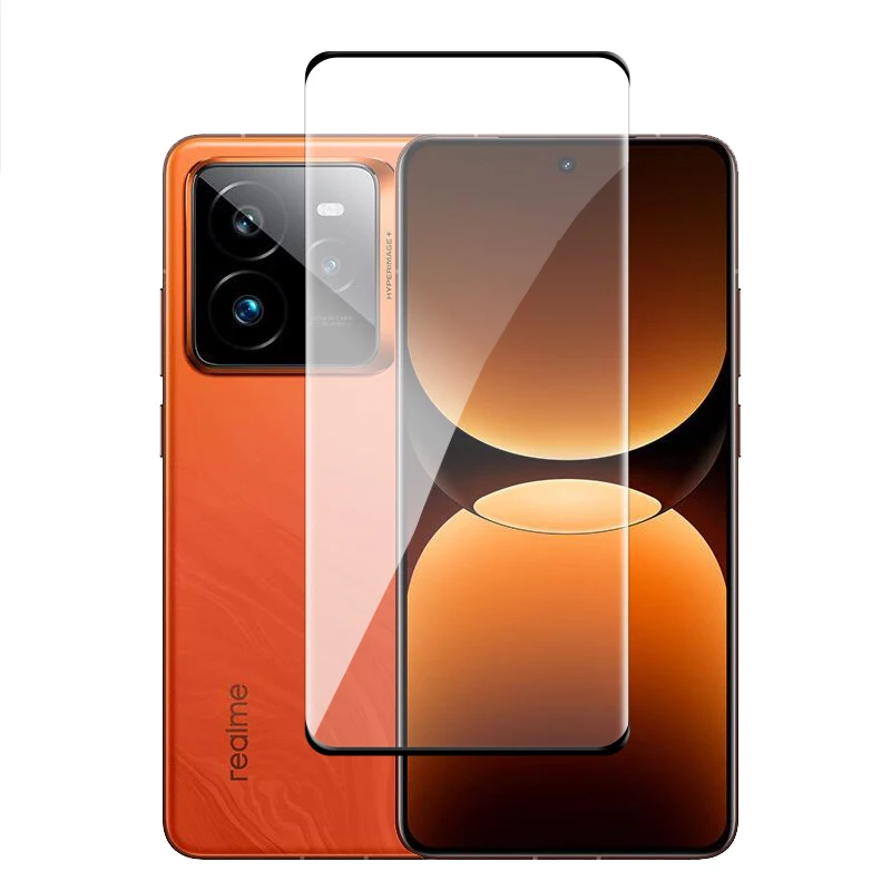 Para Realme GT 7 Pro vidrio para Realme GT7 Pro vidrio templado 3D curvado cubierta completa Protector de pantalla para Realme GT 7 Pro película de lente - imagen 5