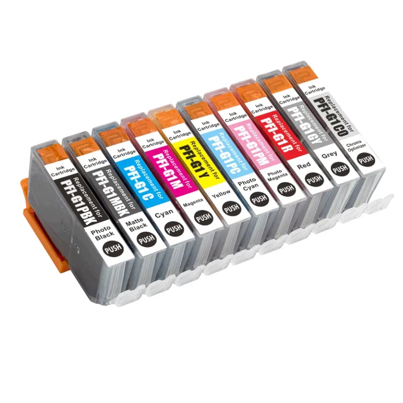 【Japés】 Cartucho de tinta PFI-G1MBK PFI-G1PBK PFIG1 compatible con impresora Canon PRO-G1 Cartucho de tinta de 10 colores - imagen 4