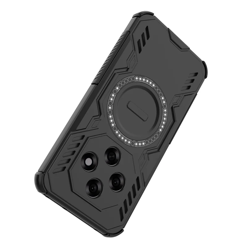 Funda de teléfono con disipación de calor para Oppo F31 Pro 5G India, pieza de atracción magnética para Oppo F31 Pro 5G India чехол, funda trasera - imagen 3