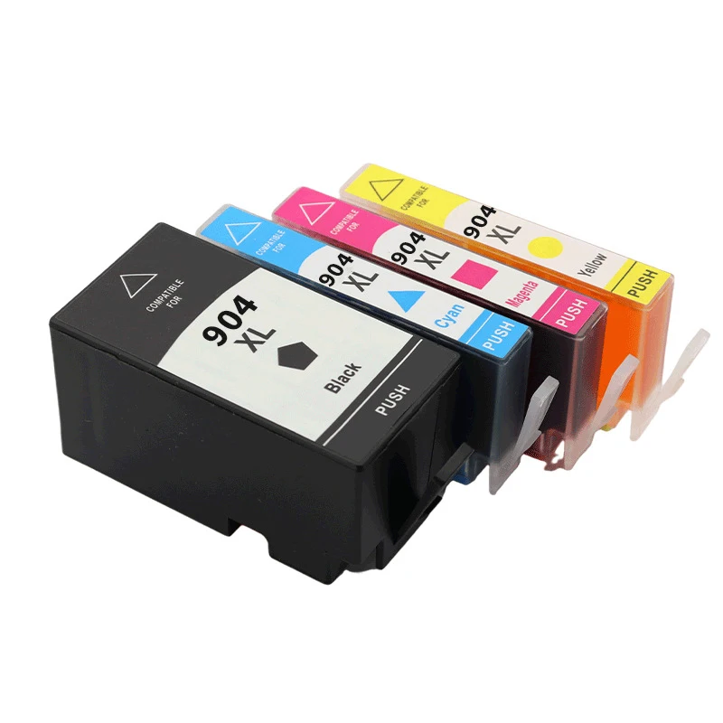 Cartucho de tinta para impresora HP 904xl 904, recambio de tinta compatible con hp904xl, OfficeJet 6950, 6956, OfficeJet Pro 6960, 6970