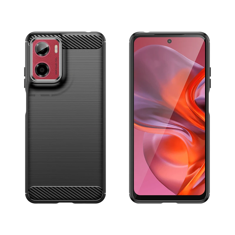 Para Motorola Moto E15 funda Moto E15 funda Fundas Coque protectora a prueba de golpes de silicona suave parachoques de teléfono para Moto E15 - imagen 4