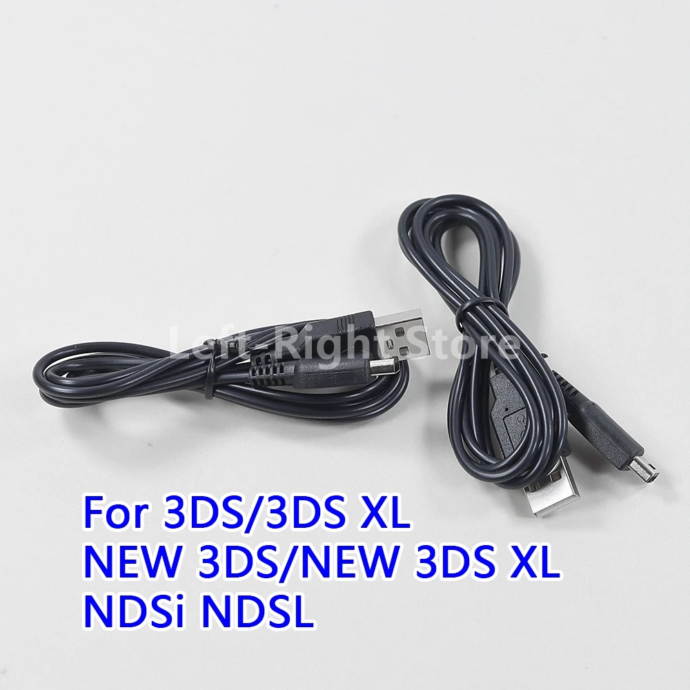 3 uds para 3DS XL/LL nuevo Cable cargador USB 3DSXL/3DSLL Cable de sincronización de datos de carga para línea de alimentación DSi NDSI