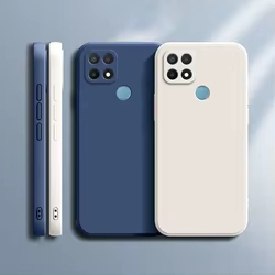 Funda Original para Redmi 10A, 10C, 9C, Nfc, protección de lente a prueba de golpes, cuadrada, Redmi 10A, 9C, Nfc, fundas de silicona mate