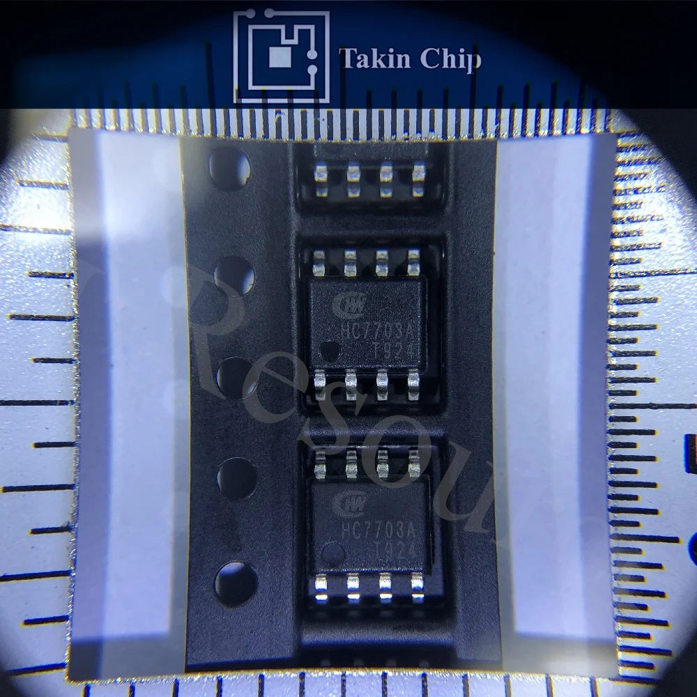 Chip de fuente de alimentación conmutada, dispositivo con AC-DC de voltaje de trabajo, SOP-8, 10W, 45V, HC7703A