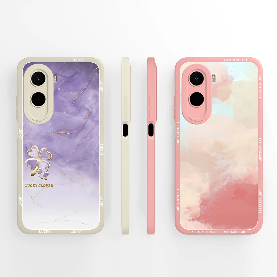 Para POCO M7 Pro funda de teléfono romántica contraportada para POCO M 7 4G 5G Fundas protección completa suave silicona líquida parachoques a prueba de golpes - imagen 5