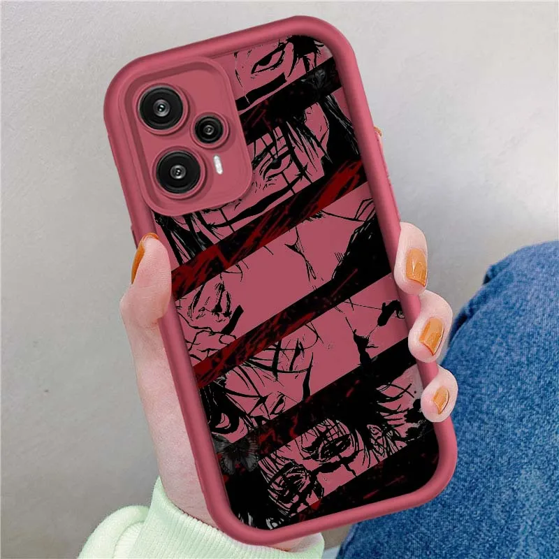 Funda Protectora para Teléfono con Diseño de Anime Choso para Xiaomi Poco X3 X4 X5 X6 X7 C65 C75 M4 M5 M5S F6 F4 F5 Pro GT NFC Eye Ladder - imagen 5
