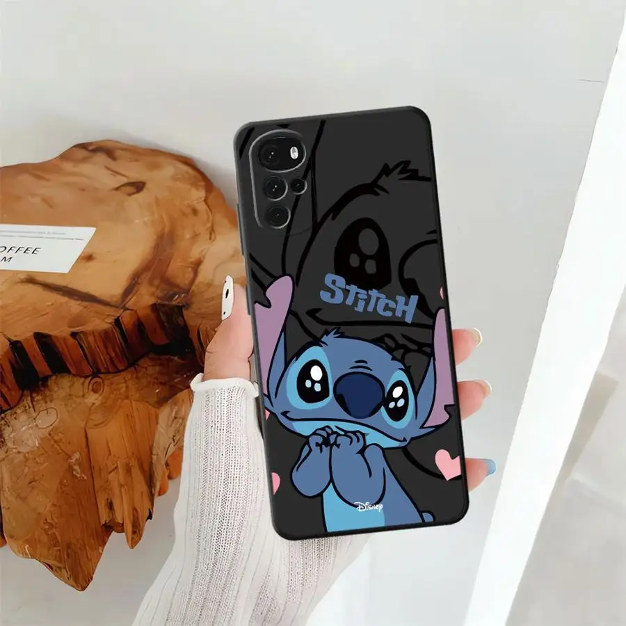 Funda de teléfono suave negra para Motorola Mot G32 G53 G30 Edge 20 Pro 30 Lite G50 G60 G22 Edge40 G51 G73 G71 G60s G52 G31 dibujos animados - imagen 5