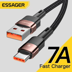 Essager 7A Cable USB-C 66W Carga Rápida para Teléfonos y Datos