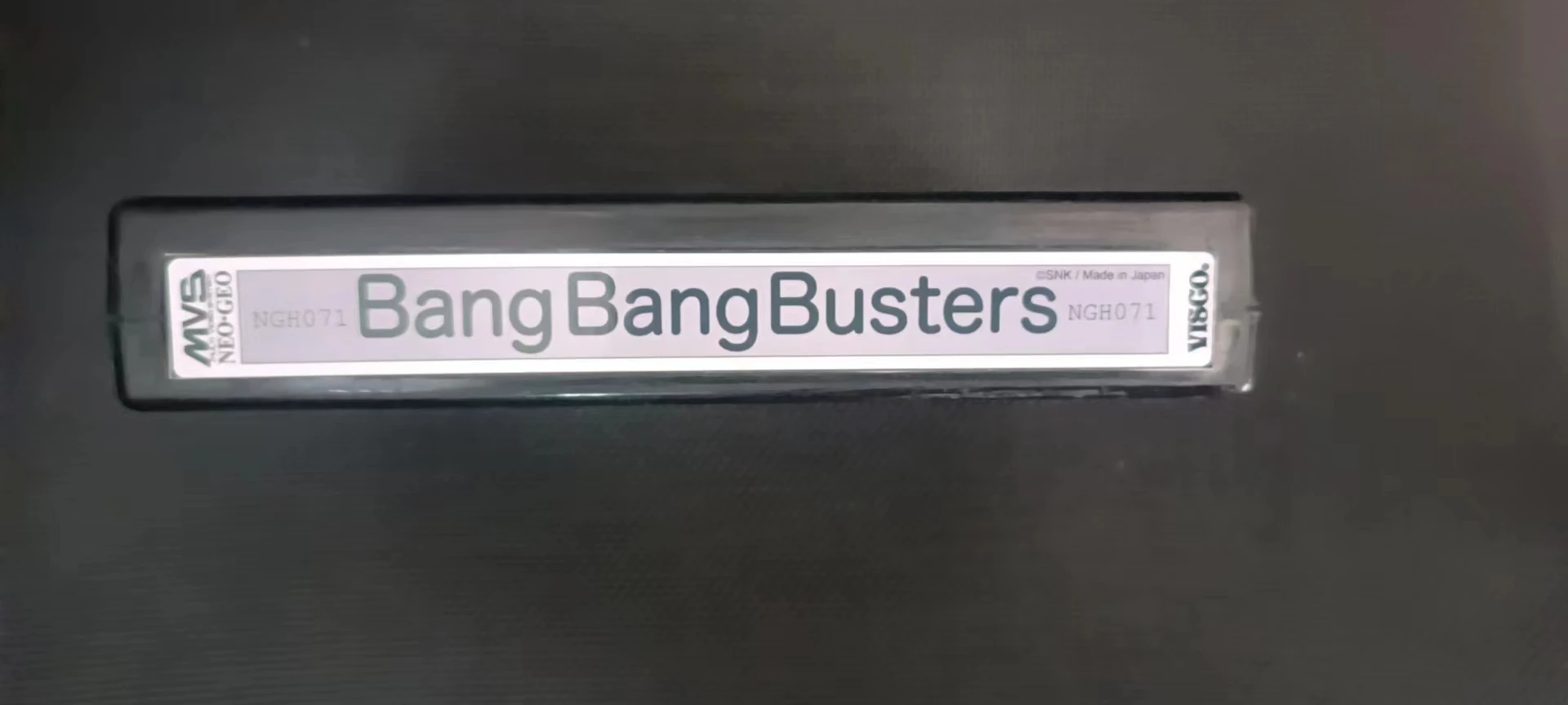 MVS Bang BangBusters, intercambiador de rompecabezas de dinero, Cartucho de juego Arcade, accesorio de juego NEOGEO Retro