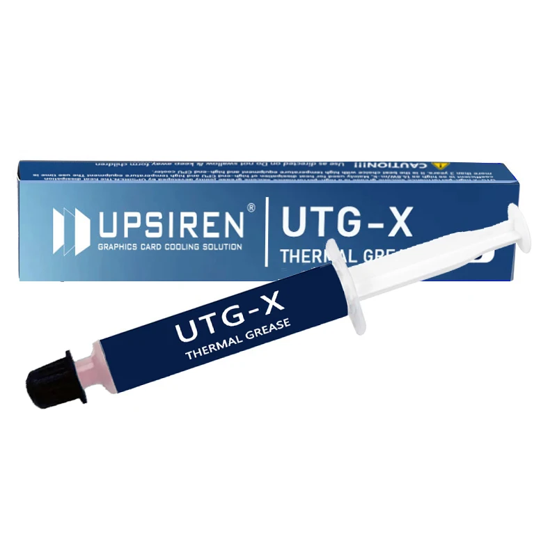 UPSIREN-grasa térmica UTG-X para ordenador de escritorio, radiador de chasis, conductividad térmica, Grasa de silicona, 1g - imagen 2