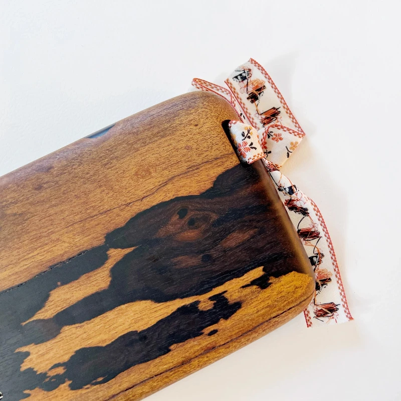 Kit de teclado mecánico personalizado Lucky Boy, cinta de caqui negra de madera de 68 teclas, enchufe caliente, cambio de tecla personalizado, inalámbrico trimodal - imagen 4