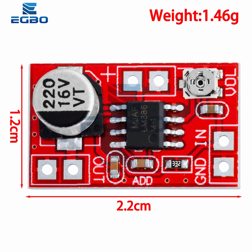 1 ~ 3 uds DC 5V-12V Micro amplificador de electret micrófono condensador Mini placa amplificadora de micrófono - imagen 4