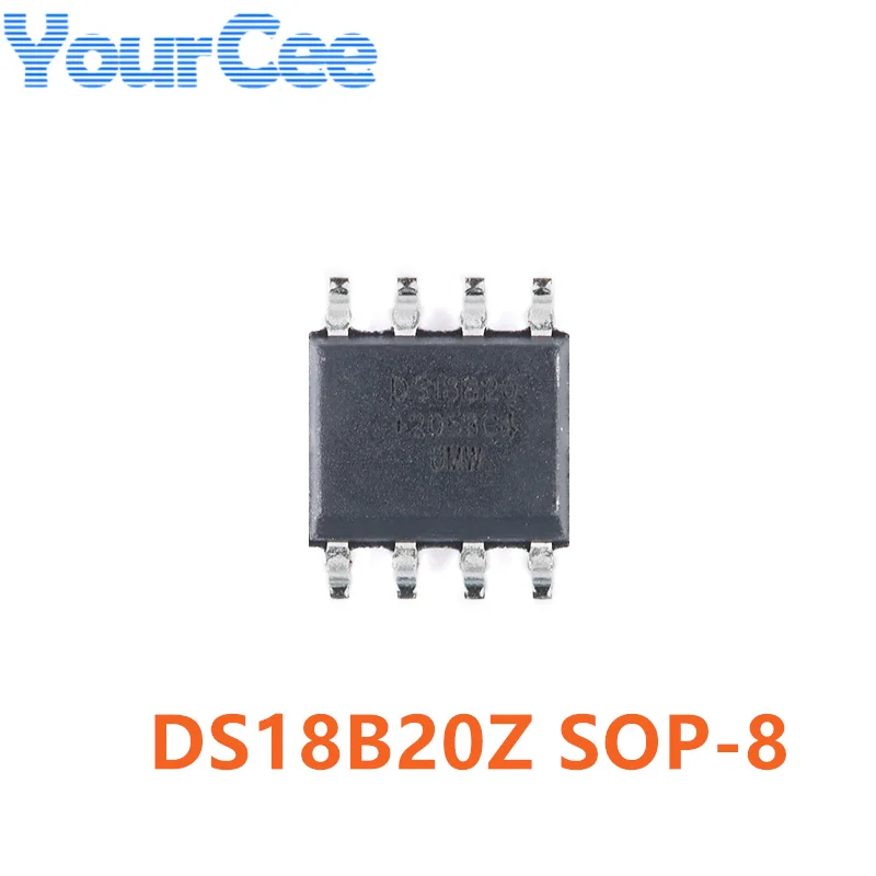 50 uds/2 uds DS18B20U DS18B20 MSOP-8 DS18B20Z SOP-8 DS18B20 TO-92 Chip Sensor de temperatura de un solo autobús - imagen 2