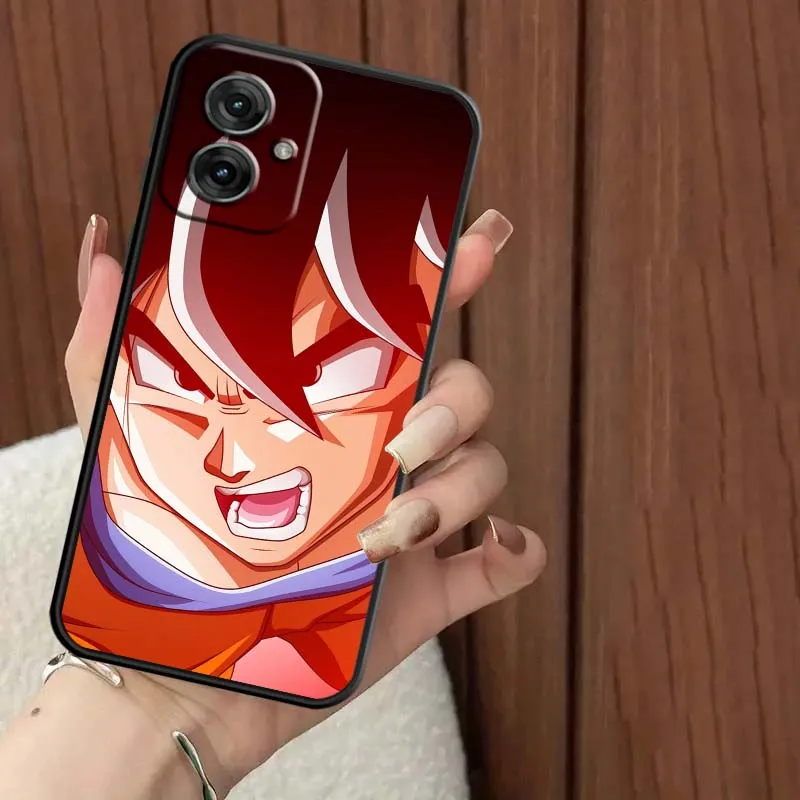 D-Dragons B-Balls funda de teléfono artística de dibujos animados para Motorola G85 Edge 50 G24 G35 G14 G04 40 G72 G34 G31 G Stylus G54 G13 G32 5G negro - imagen 3