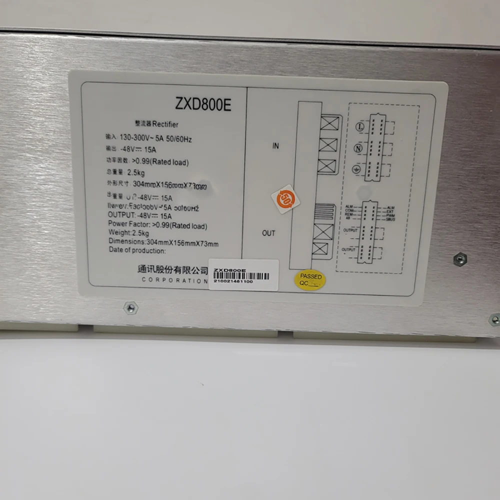 Para entradas del módulo rectificador ZTE 100-300VAC y salidas 48V15A DC 800W totalmente probadas envío rápido ZXD800E - imagen 4