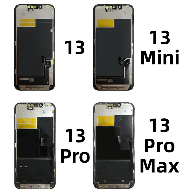 100% probado de alta calidad nuevo OLED para iPhone X XR XS MAX pantalla 3D Digitalizador de pantalla táctil para 12 13ProMax LCD pieza de repuesto - imagen 5