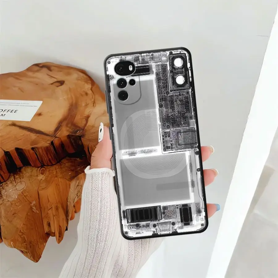 Funda Route Creativity para Motorola Mot G53 G30 G32 G50 G22 Edge40 G71 G52 G51 G73 G60s G60 Edge 20 Pro 30 Lite, teléfono suave negro - imagen 5