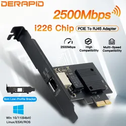 Intel I226-V Adaptador de Red PCIe RJ45 2,5 GbE