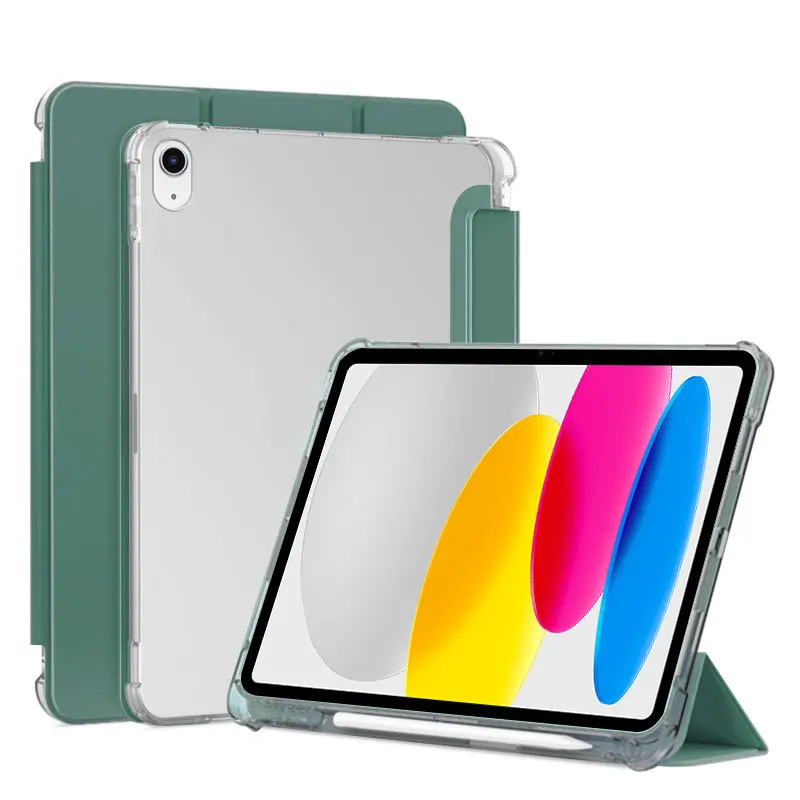 Funda inteligente para iPad 11, 10,9 pulgadas, 2022, 2025, 10. a 11. a generación, A2696, A2757, A3354, A3356, A3355, A16, 11 ", con funda para portalápices - imagen 5